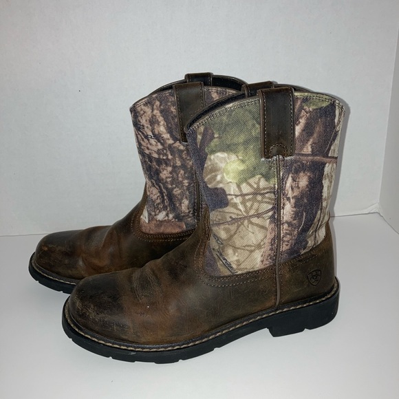 Ariat Shoes Ariat Heritage Sierra Camouflage Camo Youth Boys Or